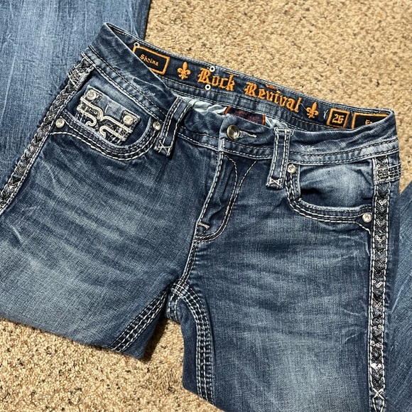 Rock Revival bootcut jean sz 26 - Picture 9 of 9